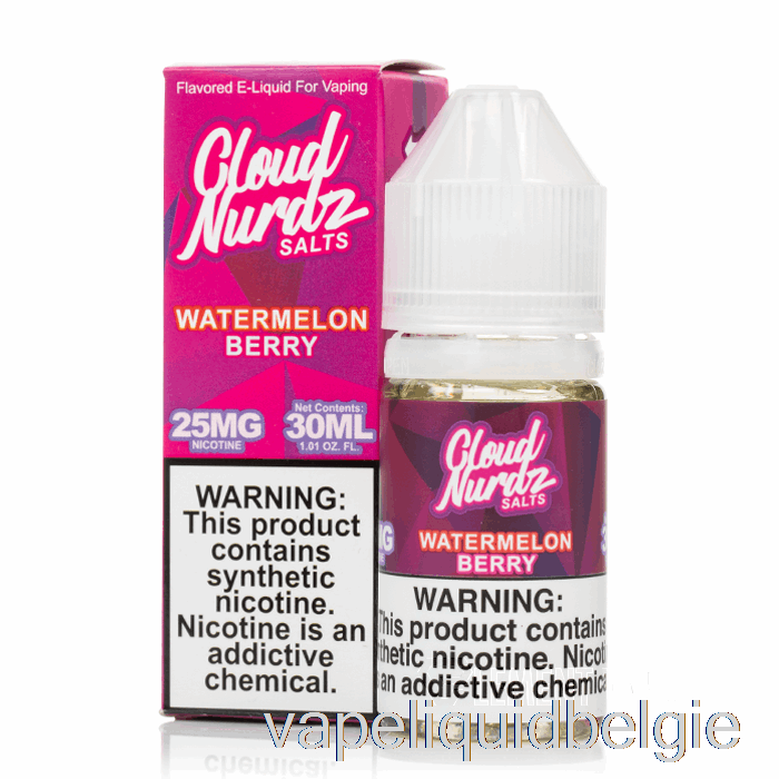 Vape België Watermeloenbes - Cloud Nurdz-zouten - 30ml 50mg